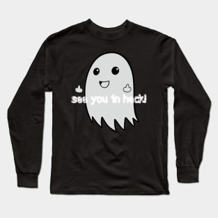 Heckin Boo Long Sleeve T-Shirt